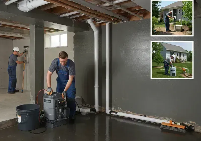 Basement Waterproofing and Flood Prevention process in Lebanon, KY